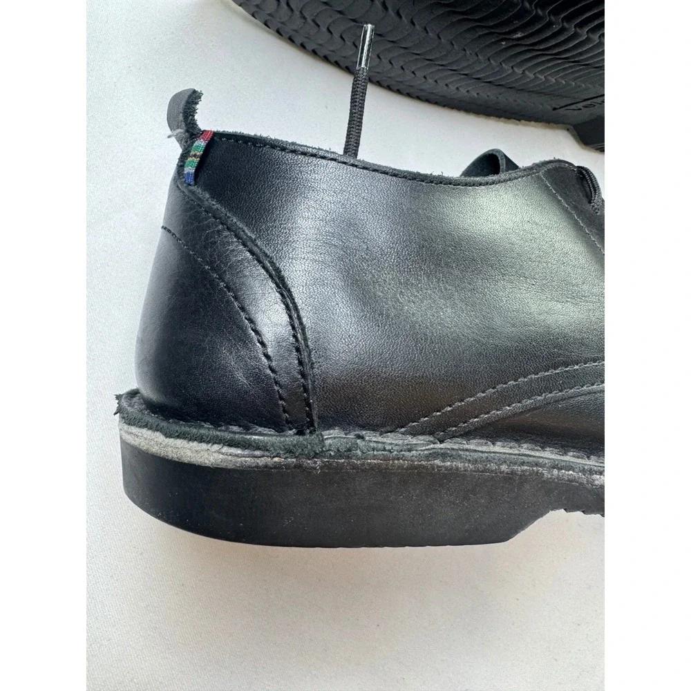 Veldskoen Heritage Black Leather Chukka Boots Mens Size 12 Made in South Africa